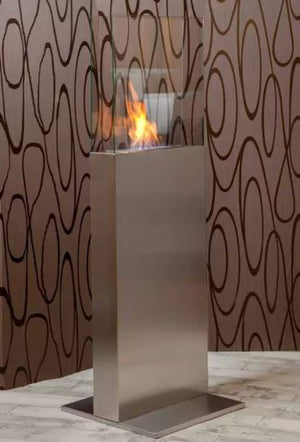 Biocamino Torre - Nero opaco