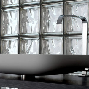 Vetromattone effetto ondulato diffusione luce modello pure 190 x 190 x 80 mm *** colore- londra, confezione 1