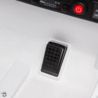 Tecnobike Shop Auto Macchina Elettrica per Bambini Toyota Fj Cruiser Ride-on 12V-Bianco