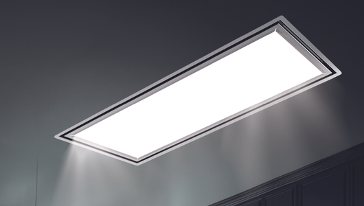 CAPPA FLEXIA -  cm 90X60 â€“ Inox - 800 m3/h