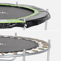 Trampolino 180cm con rete di protezione, verde