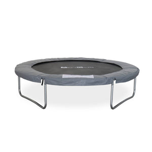 Trampolino 180cm con rete di protezione, grigio