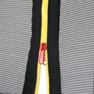 Trampolino 180cm con rete di protezione, grigio