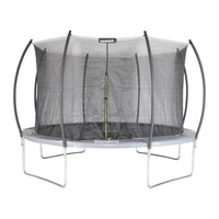 Trampolino 370cm rete interna, grigio