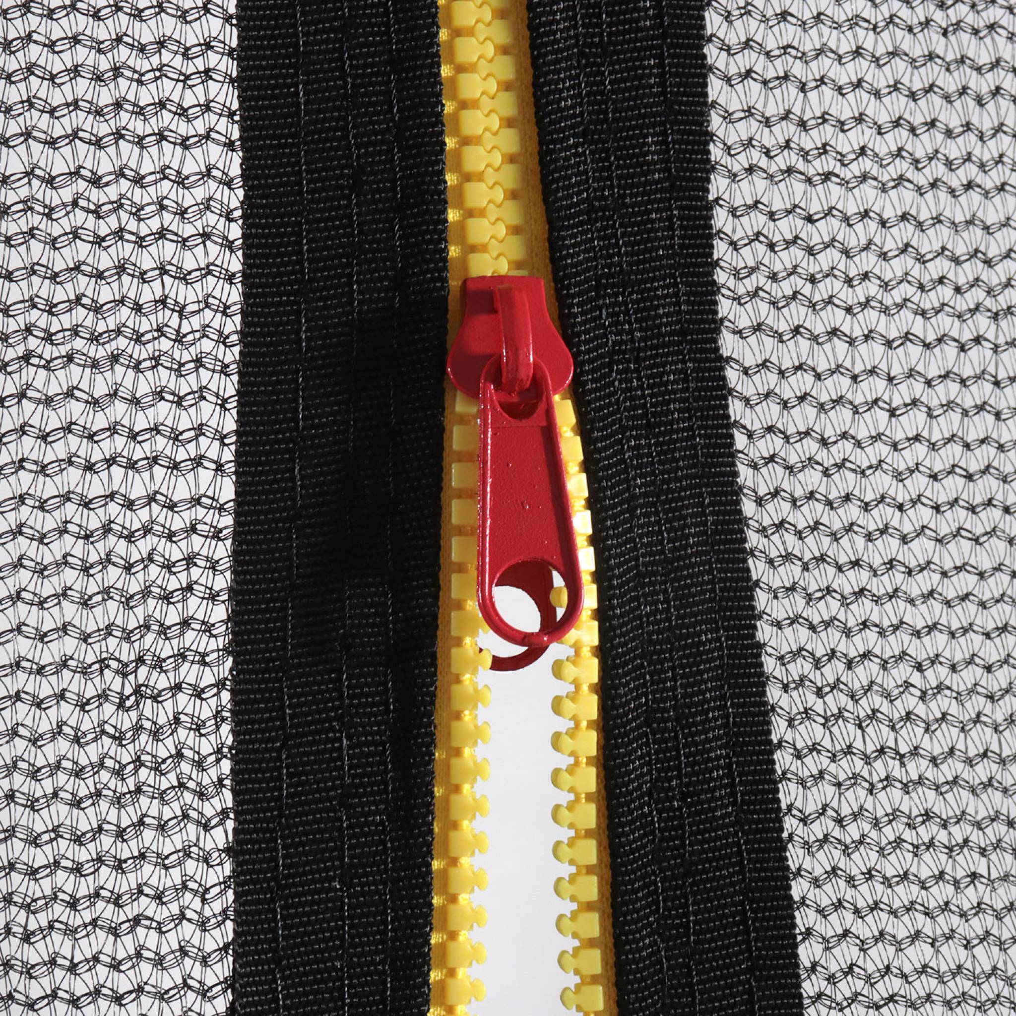 Trampolino 370cm rete interna, grigio