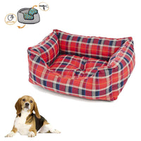 Fuss dog cuccetta per cane fantasy scozzese sfoderabile cm 95xh30 made in italy