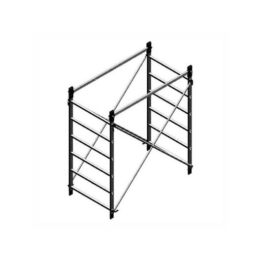 Trabattello Alluminio Alumito Alzata h 180 Facal