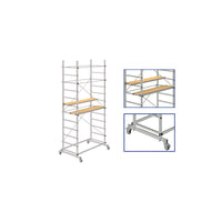 Trabattello alluminio Brixo Step Up Merit H360 – Altezza lavoro 3,98 m