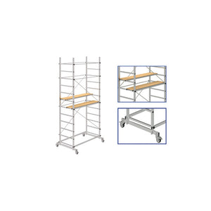 Trabattello alluminio Brixo Step Up Merit H360 – Altezza lavoro 3,98 m