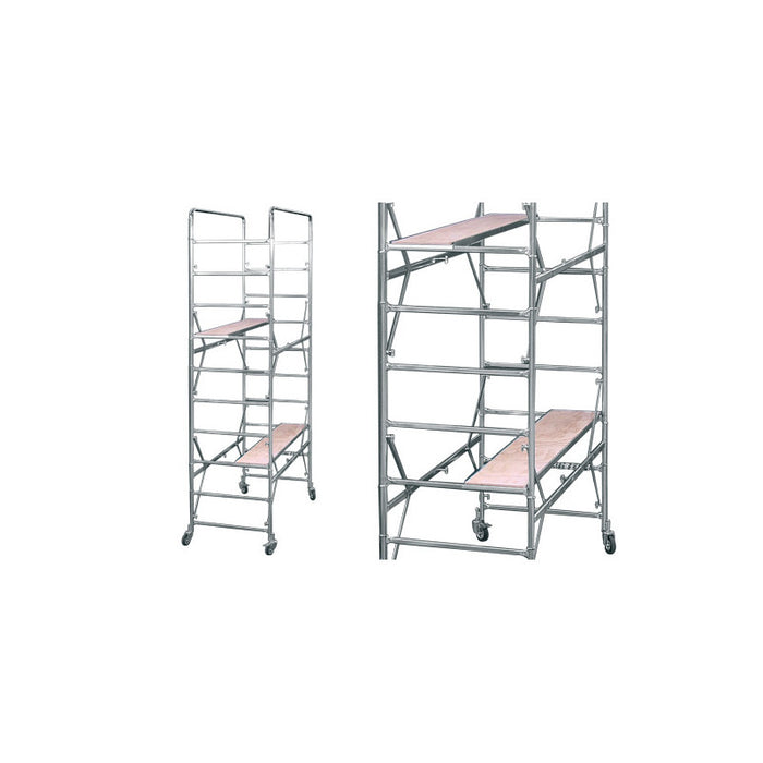 Trabattello Brixo Gigant H 300 cm – Ponteggio robusto in alluminio