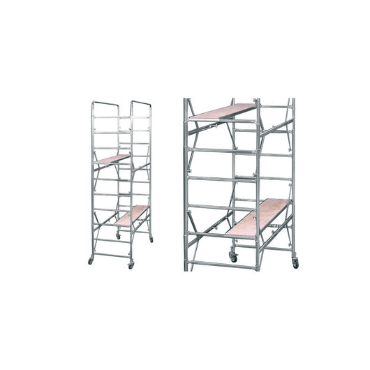 Trabattello Brixo Gigant H 300 cm – Ponteggio robusto in alluminio