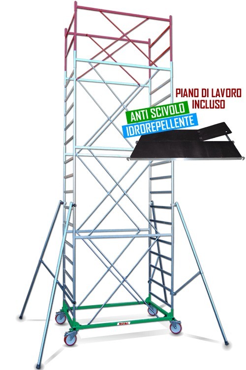 TRABATTELLO PROMO METAL 5 h. 8,30 mt  Lavoro