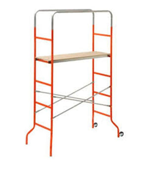 Trabattello Fai Da Te Medio Con Piano In Legno Altezza Massima 3,06 M Kreo         