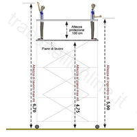 Trabattello Full 6.70 Mt. H lavoro completo