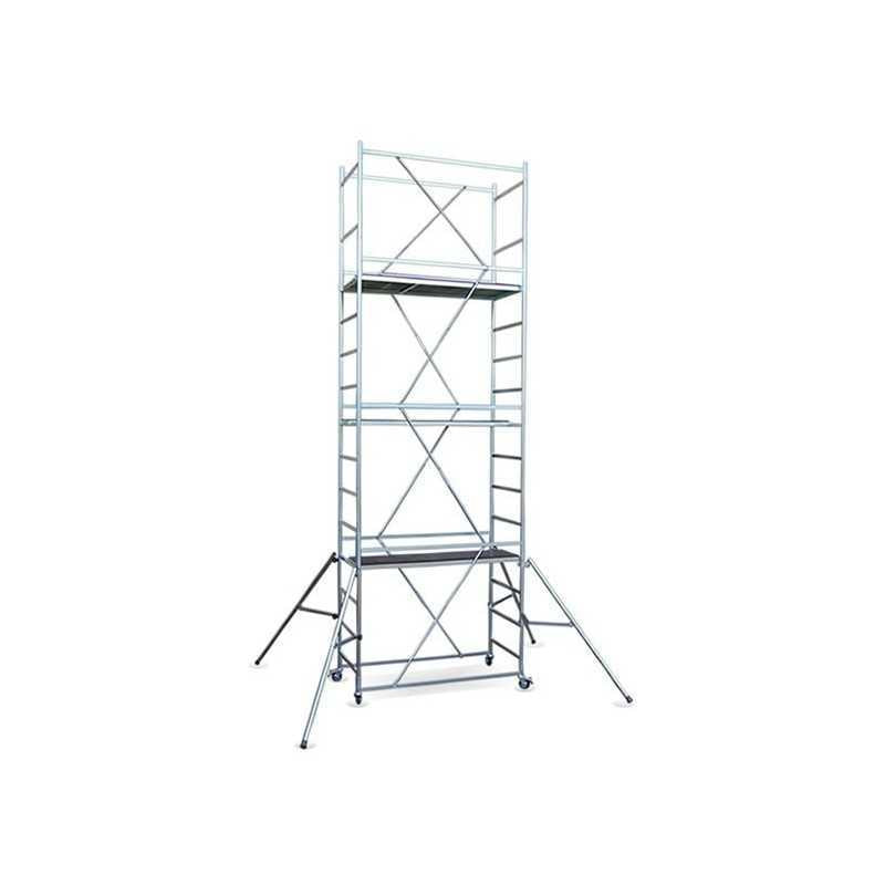 Trabattello Maxi Tris altezza di lavoro  metri 5,70 completo