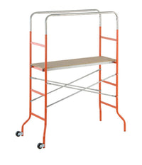 Trabattello Mini Con Pianale In Legno Altezza Massima 3,37 M Gierre Kreo Mini         