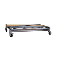 Trabattello TRIS  base 130x80  altezza di lavoro mt 3,20