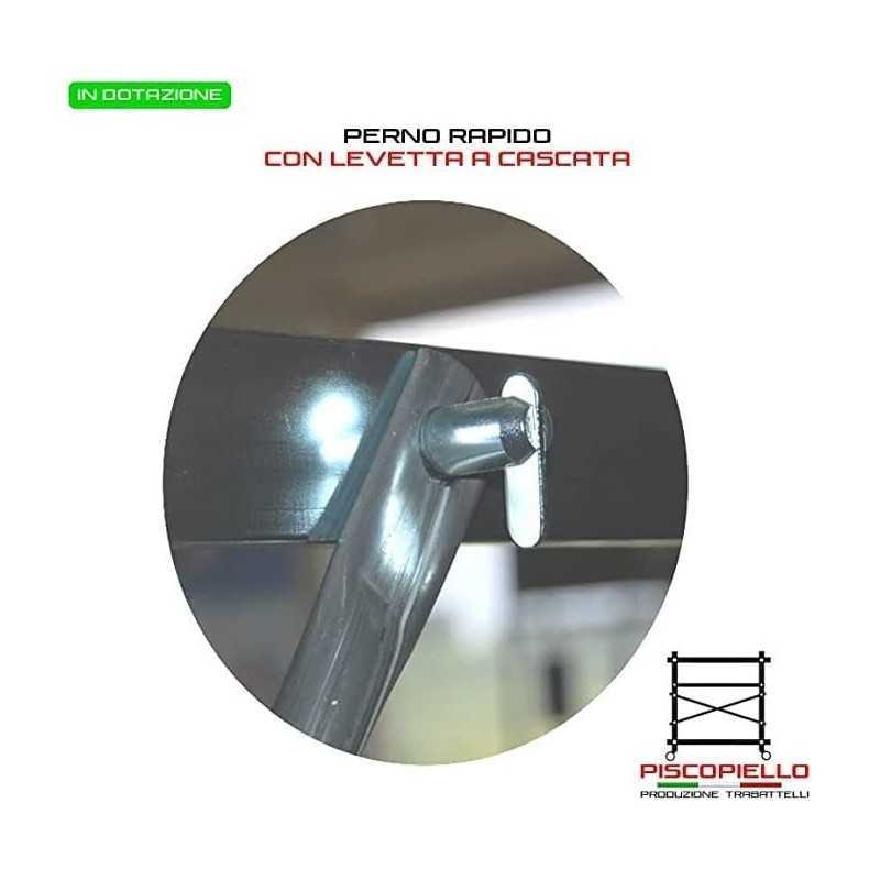 Trabattello Tris altezza di Lavoro metri 4,40