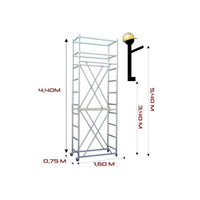 Trabattello REAL h.mt 4,50 Lavoro
