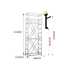 Trabattello REAL h.mt 4,50 Lavoro