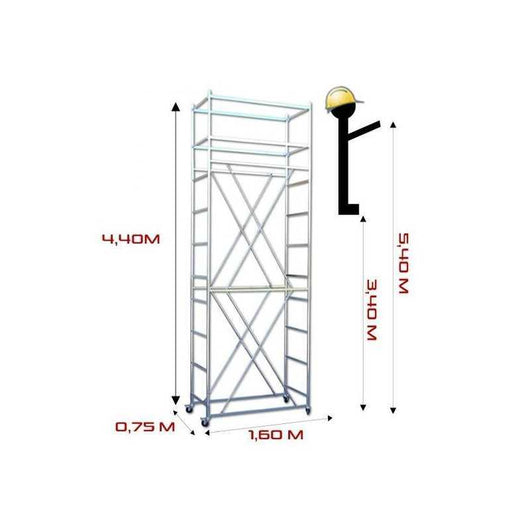 Trabattello REAL h.mt 4,50 Lavoro