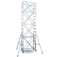 Trabattello Full mt. 6.70 h. Lavoro Con aste stabilizzatrici