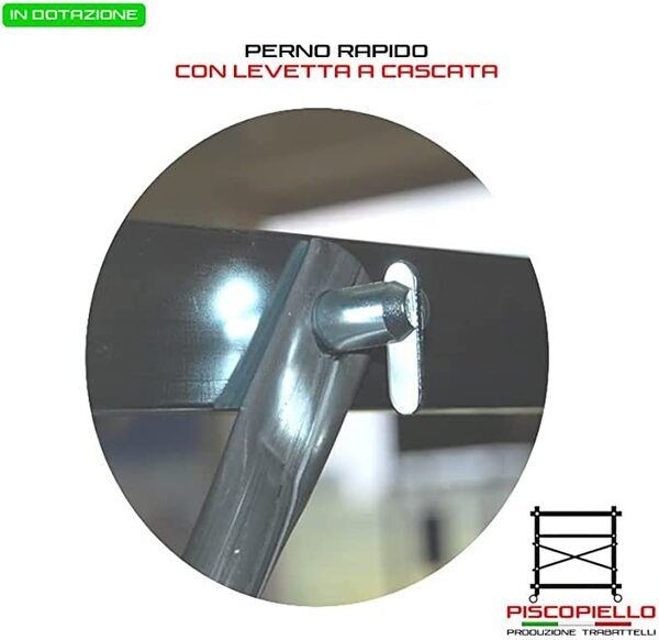 Trabattello METAL5  Altezza  5,30 mt Lavoro