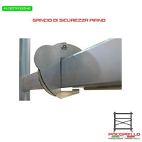 Trabattello METAL5  Altezza  5,30 mt Lavoro