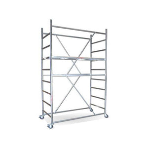 Trabattello zincato Maxi Tris H. 3.86 Lavoro Con Mezzo Piano