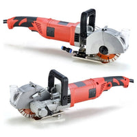 Trade Shop - Tracciatrice Scanalatrice A Disco 5 Dischi Scanalatore Muro 2800w Pompa Acqua -