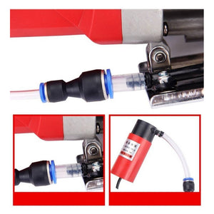 Trade Shop - Tracciatrice Scanalatrice A Disco 5 Dischi Scanalatore Muro 2800w Pompa Acqua -