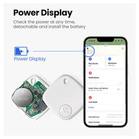 Trade Shop - Tracker Bluetooth Localizzatore Item Finder Smart Anti-loss Device Per Chiavi Borse         