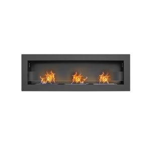 Traiano - Camino a bioetanolo da incasso, biocamino, 120xH40 cm