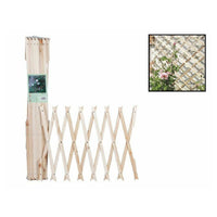 Traliccio Legno Rete Estensibile Piante Rampicanti Staccionata 100x300cm 206430