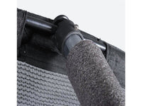 Trampoline avec filet intérieur "jumper" - Ø 4,60 m - Gris