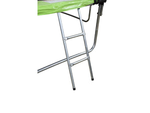 Trampolino "Yoopi" - Ø 2,44 m - con rete + scaletta + copertura + kit ancoraggio