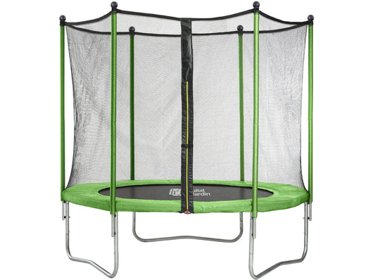 Trampolino tappeto elastico YOOPI - Ø 3.05 m - Con rete, scala e telone