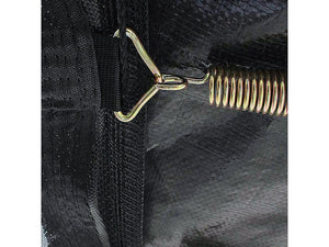 Trampolino con rete interna e canestro "jumper" Ø3,70 m - Grigio