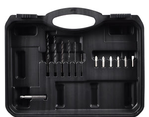 Trapano avvitatore a batteria a litio 12v cordless con valigetta ed accessori