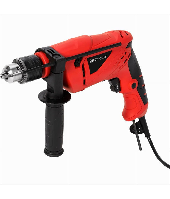 Trapano A Percussione 500 Watt Rotazione Reversibile Impugnatura Antiscivolo         
