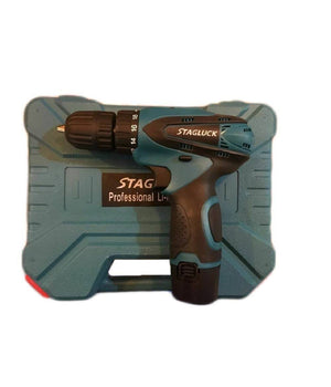 Trapano Avvitatore A Batteria A Litio Valigetta 14.4v Cordless Doppia Batteria         