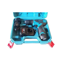 Trapano Avvitatore A Batteria A Litio Valigetta 14.4v Cordless Doppia Batteria         