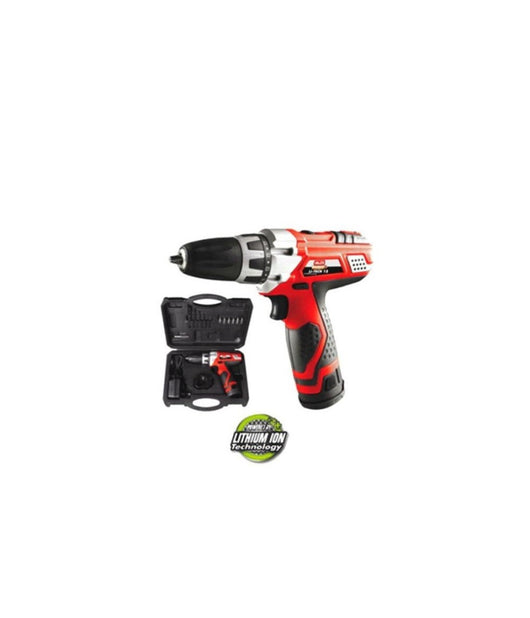 Trade Shop - Trapano Avvitatore A Batteria Litio Li-tech 112 Valex Valigetta 1429362 -