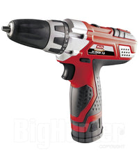 Trade Shop - Trapano Avvitatore A Batteria Litio Li-tech 112 Valex Valigetta 1429362 -