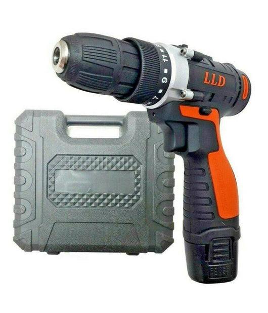 Trapano Avvitatore A Batteria Valigetta 18v Cordless + Batteria Omaggio         