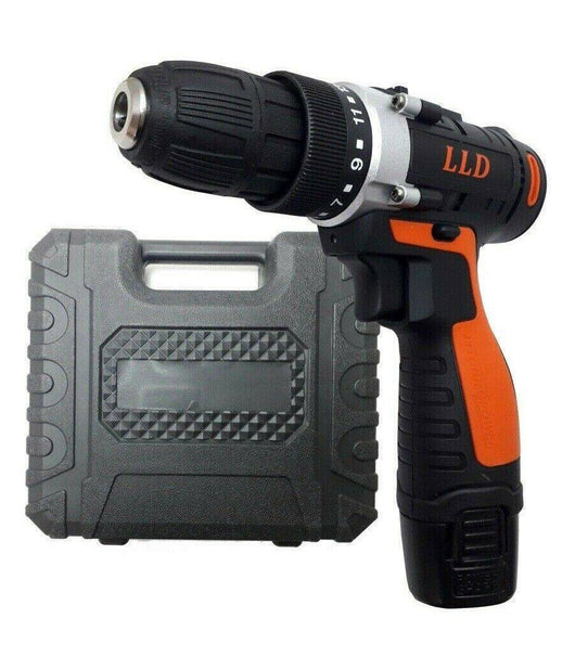 Trapano Avvitatore A Batteria Valigetta 18v Cordless + Batteria Omaggio         