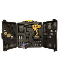 Trapano Avvitatore A Doppia Batteria Al Litio 24v + 92 Accessori Con Valigia         