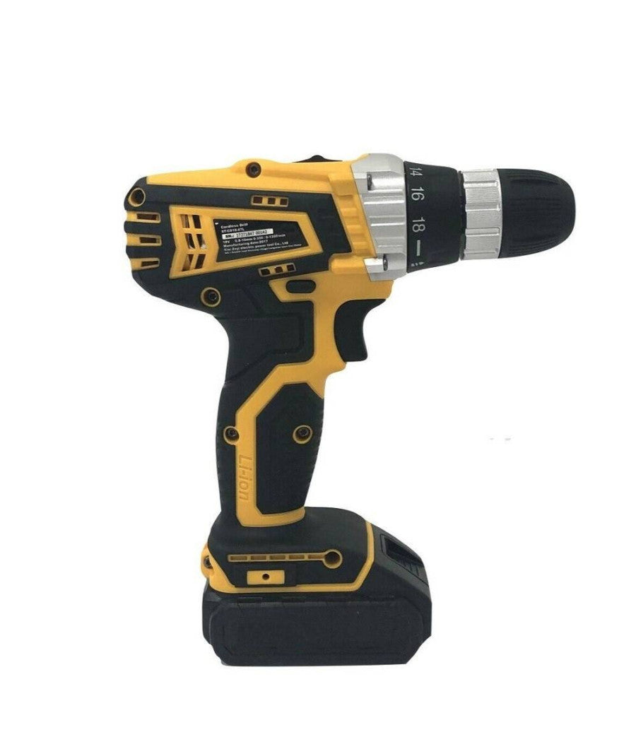 Trapano Avvitatore A Doppia Batteria Al Litio 24v + 92 Accessori Con Valigia         