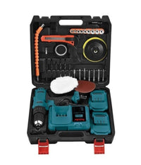 Trapano Avvitatore A Percussione Doppia Batteria 48v 4ah + Accessori Mls0002         