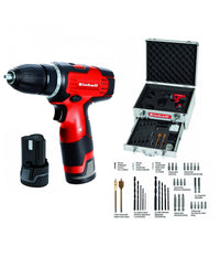 Trapano Avvitatore Batteria 12v Litio Valigetta 214 Pz Th Cd 12-2 Li         